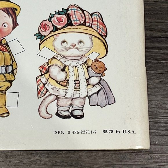 Vintage 1978 Dolly Dingle Paper Doll Book Around The World Grace G Drayton Uncut - Picture 7 of 16